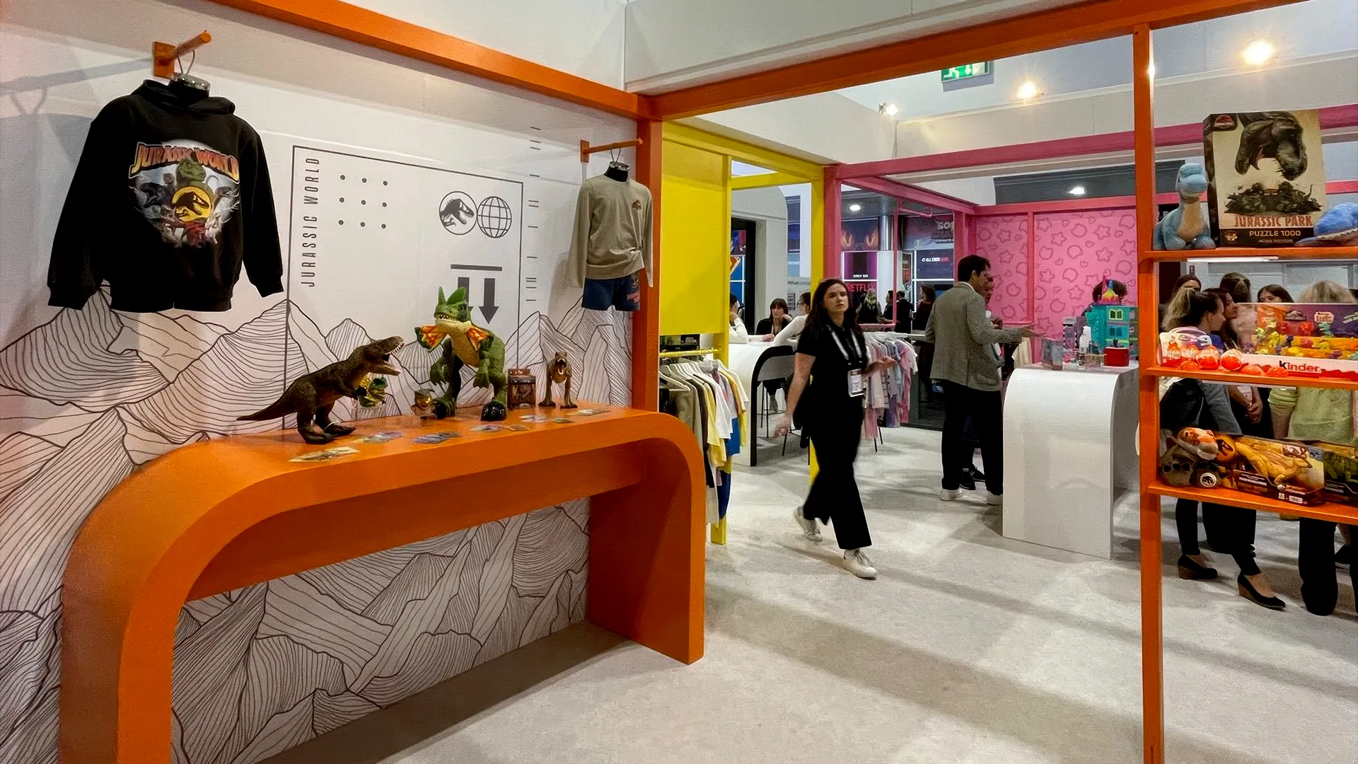 NBC Universal Exhibition Stand