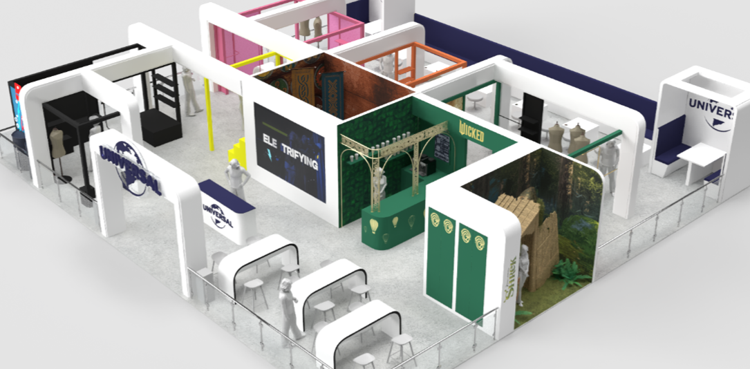 Universal Stand @ BLE - 3D Design
